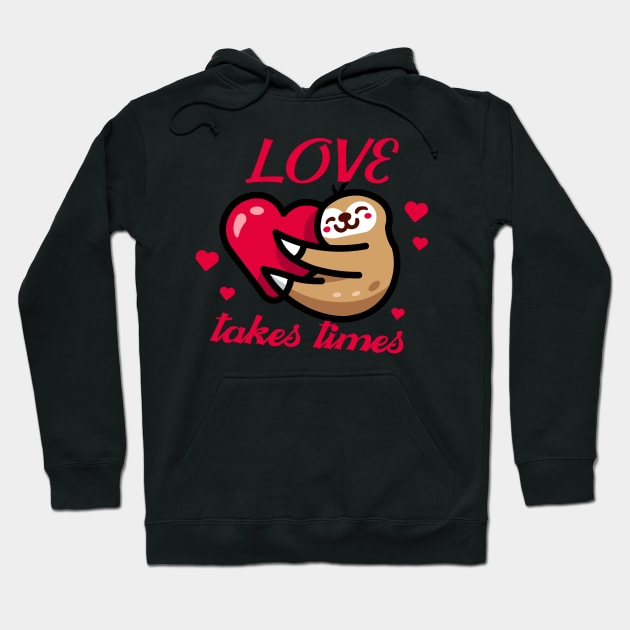 Love Takes times Hoodie by lounesartdessin